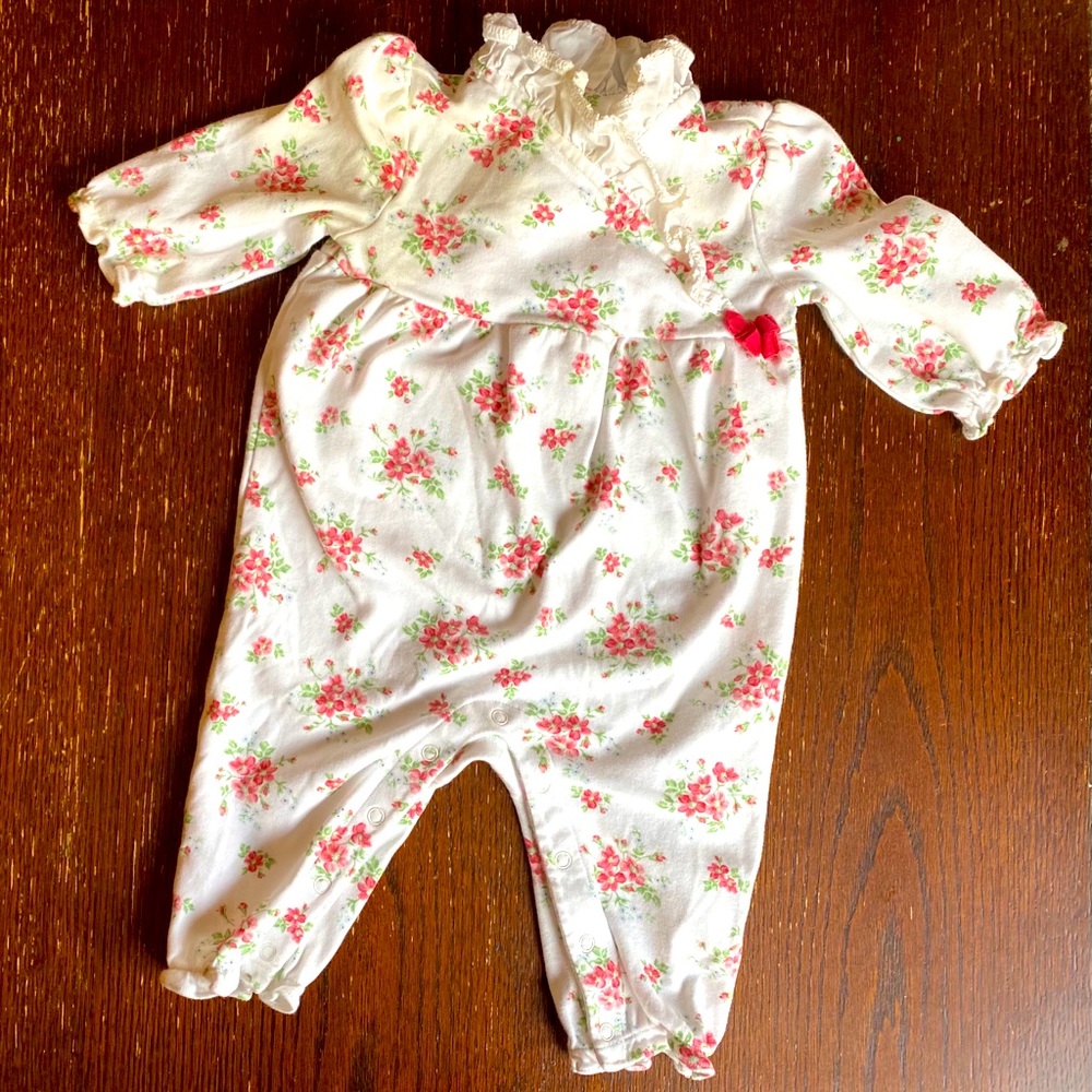 Janie and Jack Floral Print One Piece